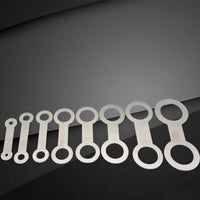 8 Pieces Saxophone Pad Leveling Tool Flat Sax Pad Leveler Easy to Use Instrument