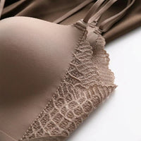Lingerie Set with Push Up Bra and Front Hook Closure for Women, Padded Cups for Lift and Full Coverage, Y-Back Design for Support