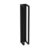 Wall-Mounted Towel Rack Ventilated Wall-Attached Towel Rack Black