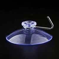 Vacuum Hook for Bathroom Towel, Heavy Duty Suction Cup with 304 Stainless Steel, Clear for Wreath