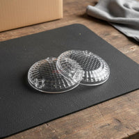 2 Pieces ABS Plastic Turn Indicator Lens Cover Long-Lasting Motorcycle Blinker Lens for DIY Mechanics