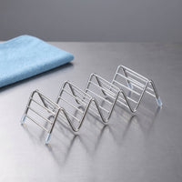 Taco Shell Holder Vertical V-Shaped Taco Holder Tortilla Shell Rack Reusable Open-Design for Home Cooks, Kitchen, Baking