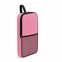 Rectangular Pickleball Paddle Storage Bag Rounded Corners Pickleball Bag Zipper Closure Zippered Sports Pouch Sturdy