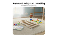 Fast to Deploy Rope Ladder Solid Rungs Fire Escape Ladder Long-Lasting Multi-Purpose for Firefighters, Building Residents, High-Ascent Buildings, Boats, Balcony, Office