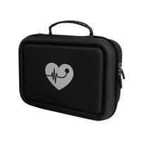 Portable Pressure Monitor Case Safeguarding Pressure Monitor Case with Dividers Hard-Sided Compact for Diabetics