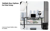 Eliminates Resonance Floor Speaker Vibration Damping Tray Noise Reduction Speaker Isolation Base Strong Load-Bearing Subwoofer Shock Absorption Platform Anti-Slip Design for Audiophiles, Home Theater Enthusiasts, Recording Studio