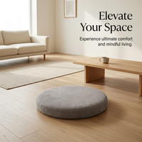 Round Floor Pillow Floor Cushion for Adults Seating, Thick Floor Pillow Meditation Cushion, Modern Minimalist Floor Cushion