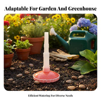 Round Shower Sprinkler Head Gentle Stream Garden Hose Sturdy Material Seedling Watering Nozzle for Gardeners, Irrigation, Greenhouse, Yard