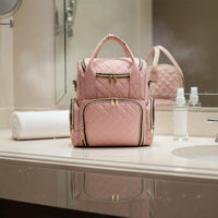 Nail Polish Organizer Bag Padded Travel Storage Easy to Clean for at Home
