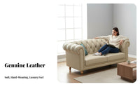 3-Person Settee Luxury Design Sofa Modern aesthetic Couch for Apartment Dwellers, Homeowners, Living Room, Small Spaces, Lounge Area