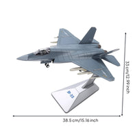 Fighter Jet Model Diecast Fighter Jet Model Decorative for Showcase Cabinet