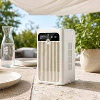 Spray Humidification Humidifying Fan Safety Lock Function Desktop Cooling Fan Smart Timer Digital Display for Tabletop