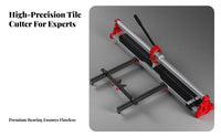 Single Rail Tile Cutter High Precision Manual Tile Cutter Smooth Cutting for Construction Workers, DIY Enthusiasts