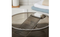 Washboard Laundry Basin Heavy Duty Laundry Basin with Scrubber Space-Saving Hand Wash Tub for Students