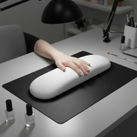 Manicure Hand Rest and Mat Set for Nail Art