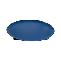 Metal Tray with Feet Low-Profile Decorative Metal Tray for Countertop