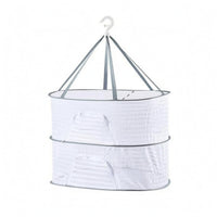 Rigid Frame Foldable Hanging Drying Basket Breathable Mesh Drying Basket Airing