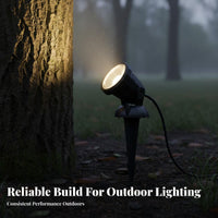 Easy Installation Tree Outdoor Light High Brightness GU10 Outdoor Light Long-Lasting for Park, Patio, Pathway