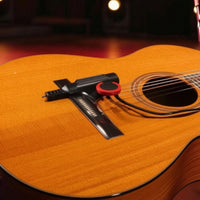 Easy to Install Adhesive Pickup No-Drill Piezo Pickup Battery-Battery-Less Acoustic Transducer Passive for Ukulele Players, Violinists, Live Performance, Home Practice, Recording
