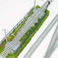 Molded Attachment Points Sleeper Strip DIY Layout Track Base Plastic Railroad Ties Strip Narrow