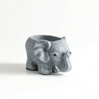 Elephant Planter Decorative Elephant Flowerpot Whimsical Cute for Gardeners, Windowsill, Desk