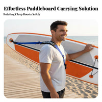 Paddle Board Transport Ing Strap Reinforced Buckle Paddle Board Transport Belt Sturdy Paddle Board Transport Strap for Paddlers, Surfers, Outdoor