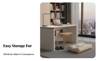 Foldable Design foldable Stool Space-Saving Folding single-step footrest Portable Footrest adaptable for removeice Workers, Adults, Seniors, Under Desk, Living Room, Entryway, Bathroom