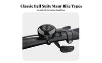Easy To Install Cycle Bell Universal Fit Mountain Bike Bell Long-Lasting for Cyclists, Commuters, City Commuting, Leisure Riding, Outdoor
