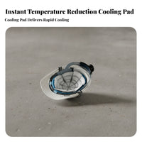 Flower-Shaped Cooling Insert Lightweight Freeze and Use Helmet Ice Pack Insert