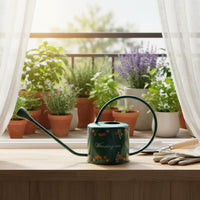 Stainless Steel Watering Can Rust-Resistant Long Spout Watering Can Easy to Control Garden Tool for Balcony