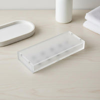Acrylic Eyelash Tweezer Case Tweezer Storage Box Tool Organizer for Lash Technicians