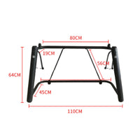Universal U-Shaped Piano Stand Metal Construction Electric Piano Stand Sturdy and Stable Electronic Keyboard Rack for Home Studio, Stage Performance, Practice Room