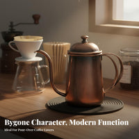 Pour over Coffee Kettle Controlled Water Flow Ergonomic Handle for Office