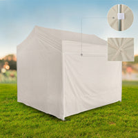 Canopy Tent with Straight Legs Foldable Tent Market Stall for Vendors, Event Organizers, Commerce Shows