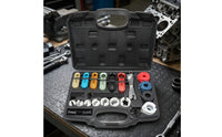 22 Pieces Petrol Line Disconnect Tool Set Low-Profile Quick Disconnect Tool Kit Molded for Mechanics, Home Garage