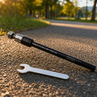 Bike Thru Axle Trailer Hitch Adapter with Wrench 160-178mm Two-Wheeler Trailer Axle Adapter Universal for Cyclists