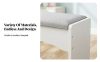 Makeup Vanity Stool Versatile Vanity Stool Easy to Clean Dressing Table Chair for Women