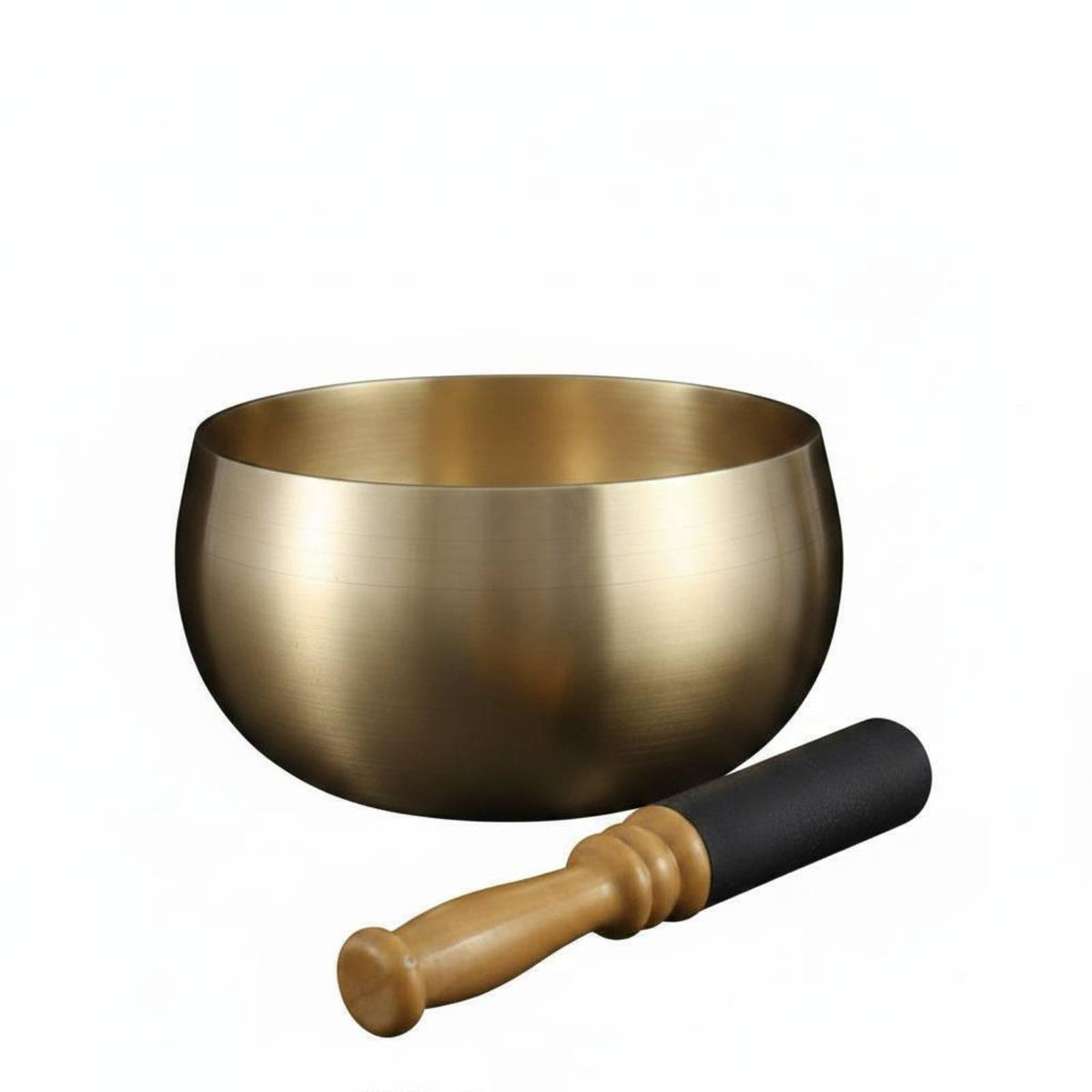 Artisan-Made Tibetan Singing Bowl Set Relaxation Aid Brass Sound Bowl for Meditators