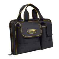 Portable Tool Bag Contrast Stitching Hardware Tote Reinforced