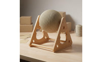 Claw Sharpening Cat Ball Scratcher Stand Sturdy Cat Scratching Ball Stable Design Pet Supplies Furniture Protection
