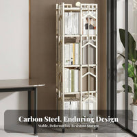 360-Degree Rotation Rotating Storage Cart Movable with casters Rolling Organizer Cart Easy Movement Storage Trolley Space-Saving Design for Office Workers, Homeowners, Dormitory, Small Spaces, Bedroom, Study Room