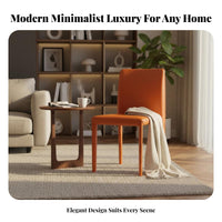 Light Luxury design Stackable Saddle Chair Ergonomic Backrest Padded Guest Chair Multi-Purpose Upholstered Seating long-lasting Construction for Design lovers, Restaurant Owners, Dining Room, Kitchen, Waiting Area, Bedroom