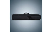 7-Slot Pool Cue Case Adjustable Shoulder Strap Billiard Carrying Case Soft Interior Lining Leatherette Cue Tube for Storage, Tournaments
