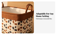 Drawstring Storage Box Foldable Storage Box dirtresistant for Students