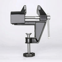 Secure Bench Vise Compact Tabletop Vise Stable Small Parts Holding Tool Universal for Hobbyists, Workshop, Drilling
