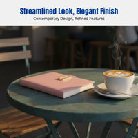 A6 Notebook with U-Shaped Buckle, Business Office Journal, Simple Design, Customizable Logo, Meeting Document Book