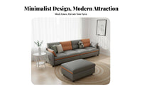 corner sectionald Sectional pet-resistant Resistant adjustableable Sectional with Storage Modern Design Sofa for Pet Owners, residents, Home, Lounge Area, Office