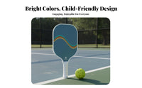 Fiberglass Pickleball Paddle Anti-Slip Fiberglass Pickleball Paddles Sports Equipment Comfortable Grip Large Sweet Area