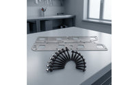 Exhaust Manifold Gasket with Bolts Direct Replacement Exhaust Manifold Gasket with Studs Hardware Exact-Fit Durable