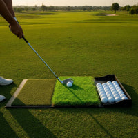 Tri-Turf Golf Mat indoor/outdoor Golf Hitting Mat Sturdy for Beginners